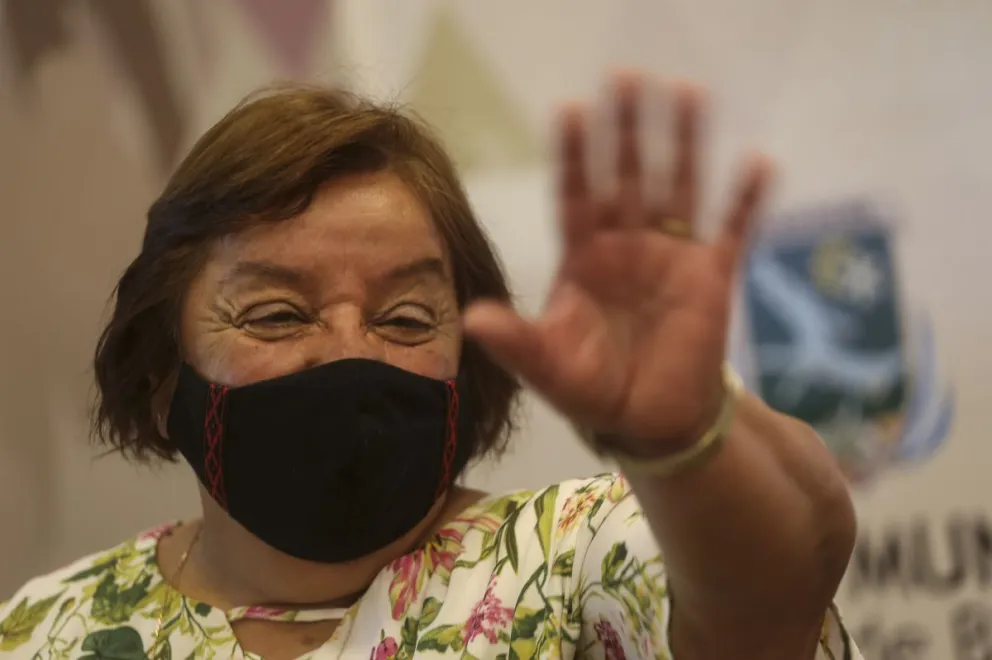 Dora Gallardo: "Este homenaje es para todas las enfermeras de Bariloche"