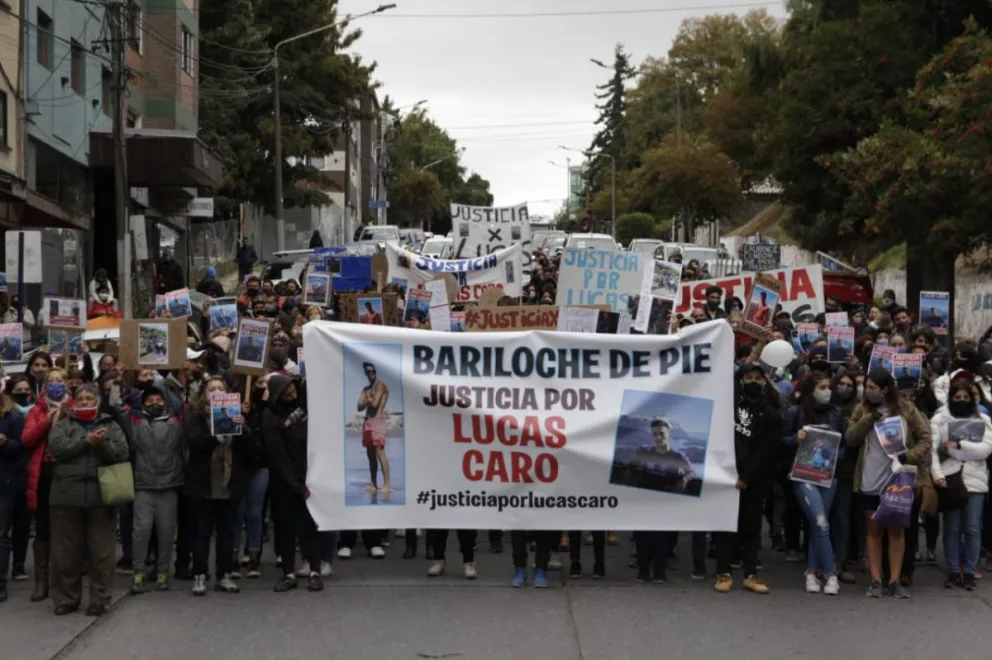 Una multitud acompañó la marcha para pedir justicia por Lucas Caro