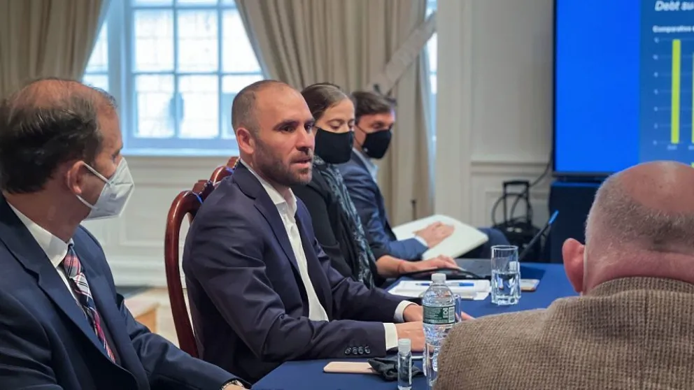 Reunión clave en New York entre Guzmán y representantes de fondos de inversión  