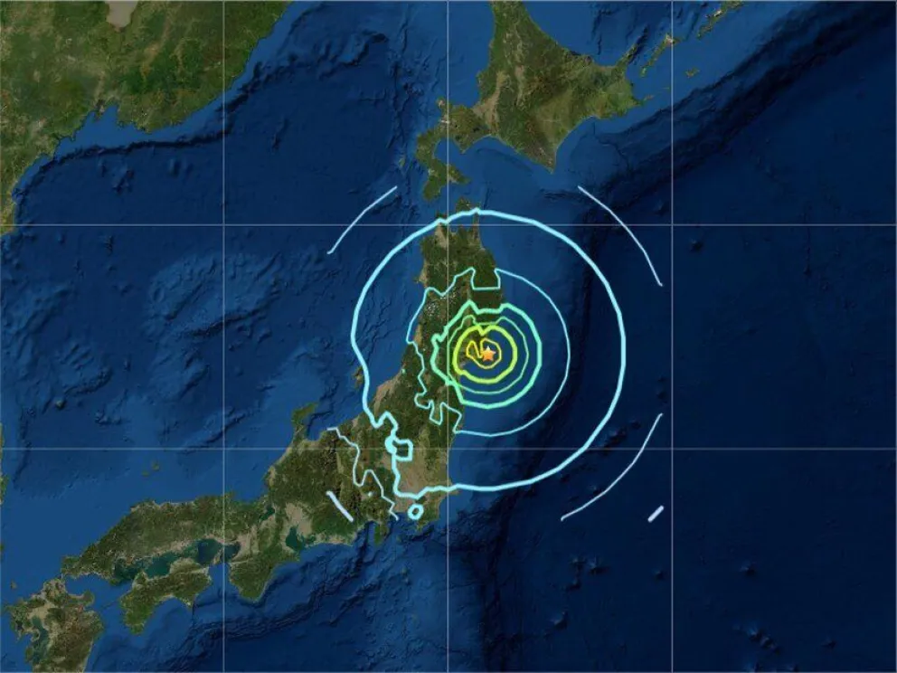 Levantan alerta de tsunami en Japón tras terremoto de 7 grados de magnitud