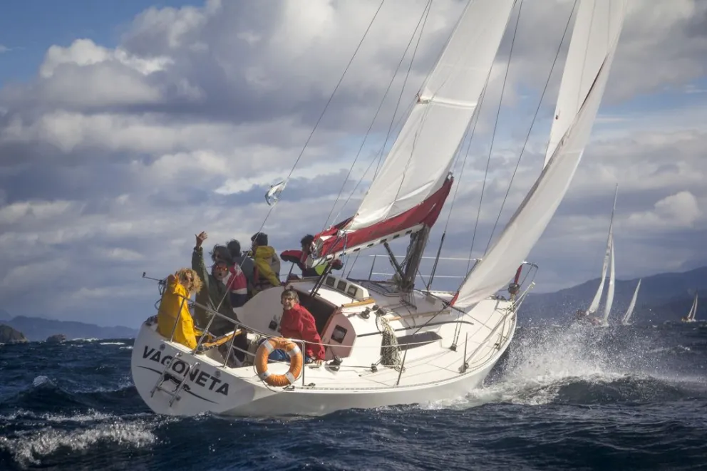 Espectaculares jornadas se vivieron en la tradicional regata a Puerto Blest