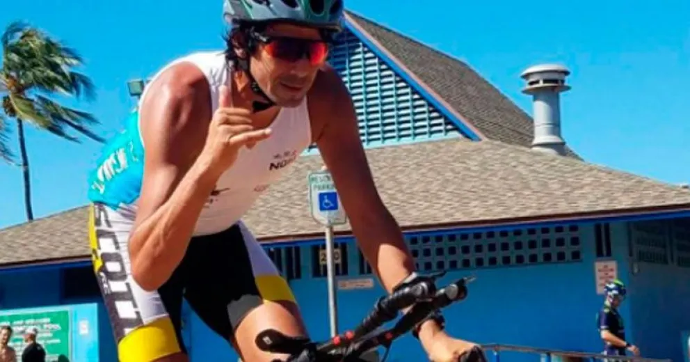 Patricio Doucet, el triatleta que quiere superar el récord Guinness