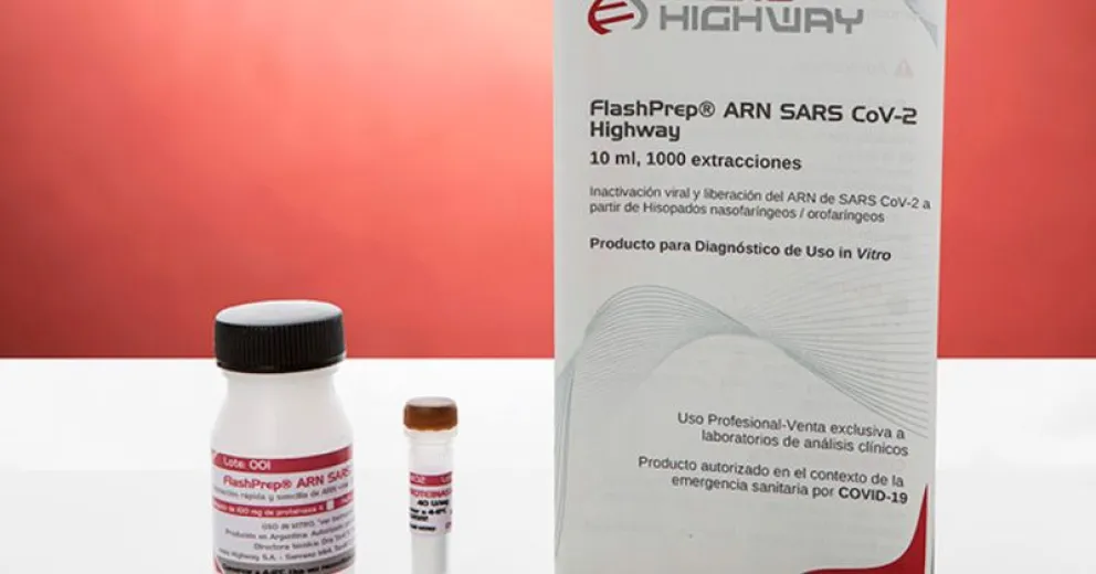 Un kit de producción nacional procesa más muestras en menos tiempo