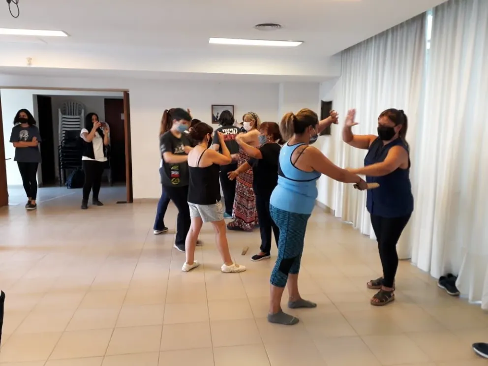 Realizaron una capacitación en defensa personal para mujeres