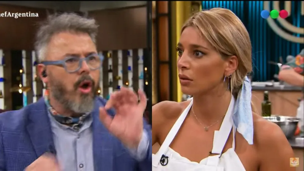 Masterchef: la reacción de Donato De Santis al probar las pastas de Sol Pérez