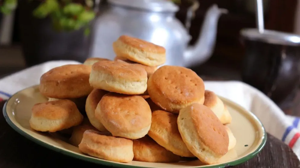 Para el mate: Bizcochitos salados con sólo 3 ingredientes