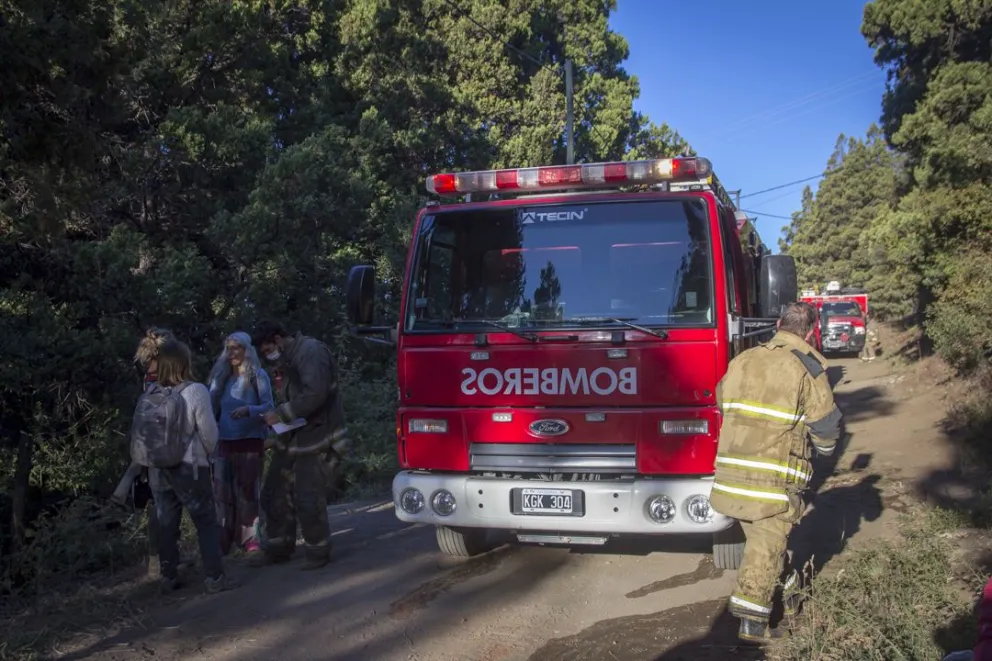 Un desperfecto eléctrico habría ocasionado el incendio de la casa en el Otto