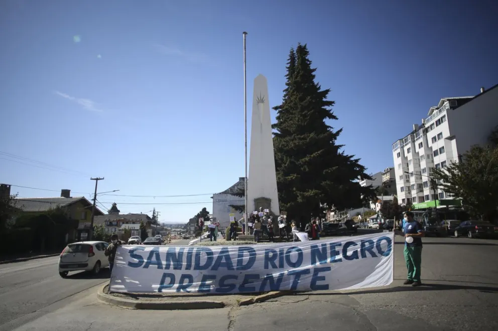“Es la única manera que tenemos de hacer visible el descontento de los trabajadores de la Salud”