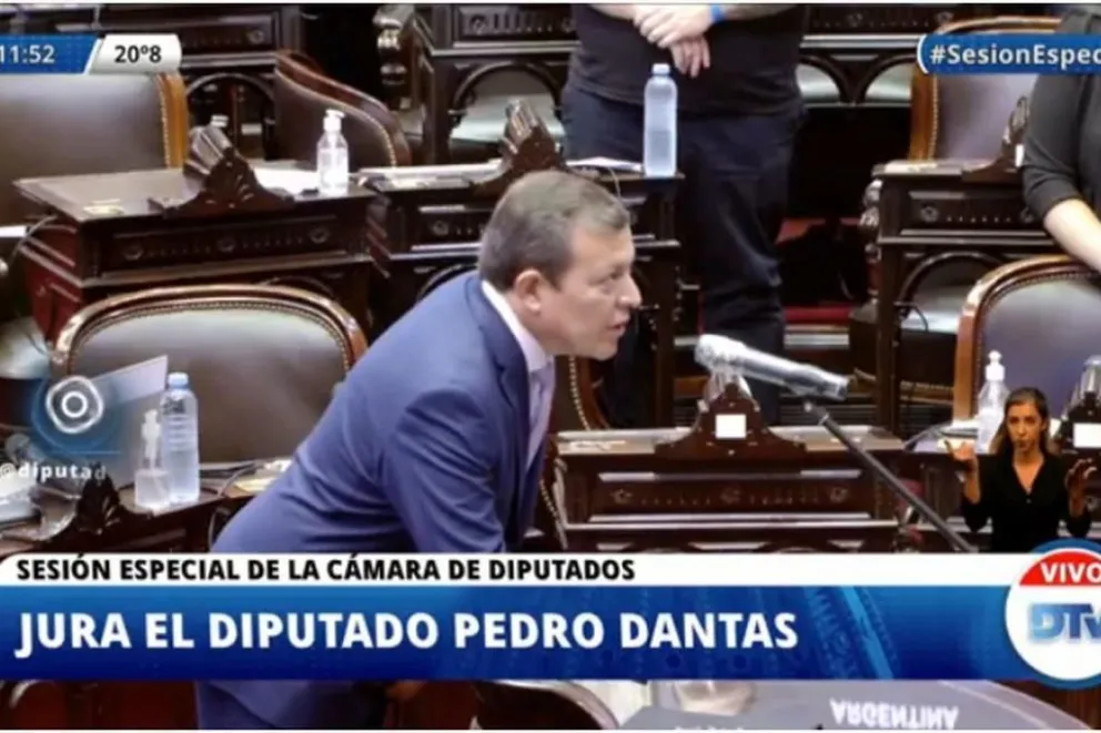 Diputados aceptó la renuncia de Soria y juró Dantas