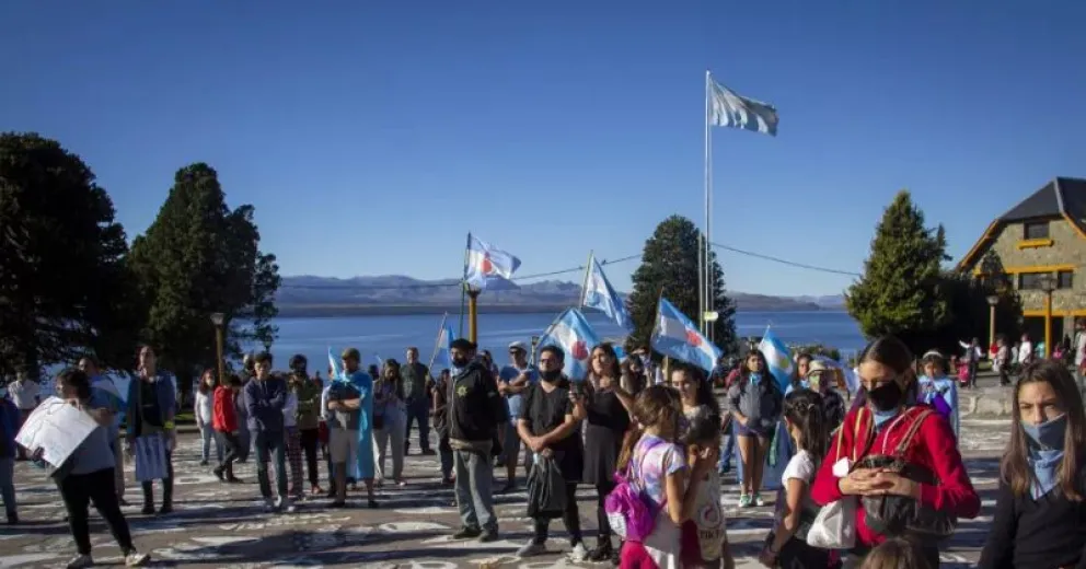 Manifestación en "honor al Día del Niño por Nacer"