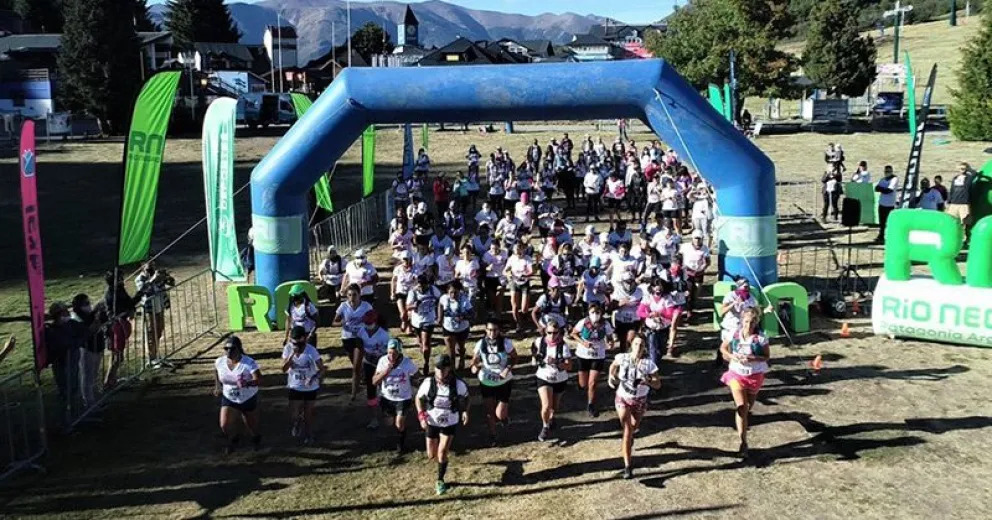 Fue un éxito el primer Bariloche Women's Trail desarrollado en Catedral
