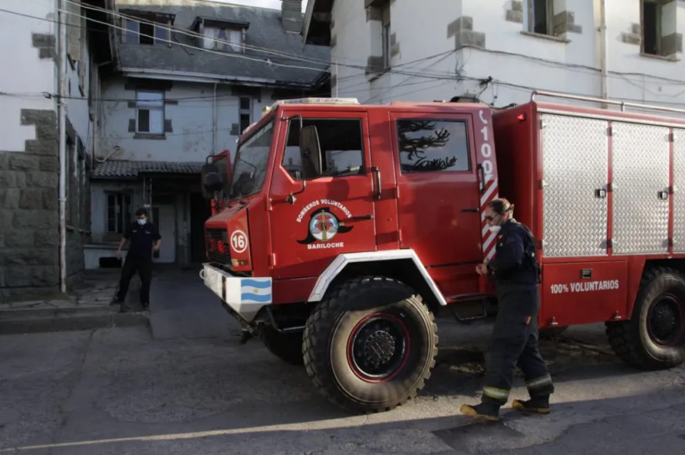 Evacuaron el área de Pediatría del Hospital Zonal por un principio de incendio en la lavandería
