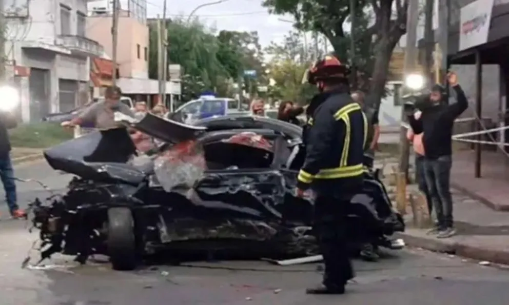 Dos muertes tras choque fatal: iban en un Audi a 150 km por hora y alcoholizados