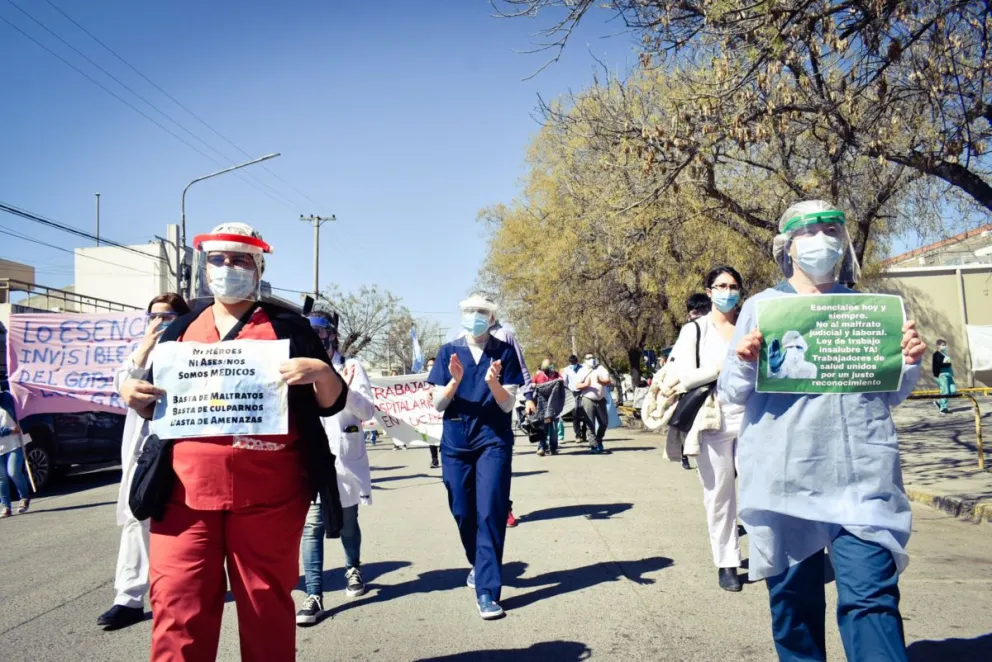 En el Día de la Salud se movilizan trabajadores del hospital Zatti