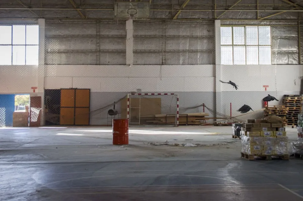 El Gimnasio Municipal uno está listo para transformarse en vacunatorio