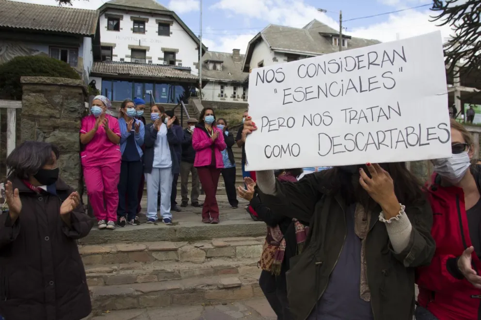 Este martes los trabajadores de salud realizarán una nueva marcha al Centro Cívico