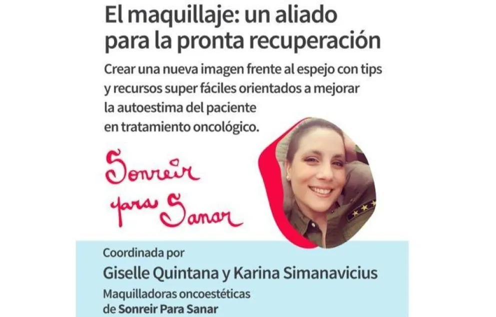 Charla virtual sobre maquillaje para mujeres que atraviesan el cáncer en la Fundación Intecnus