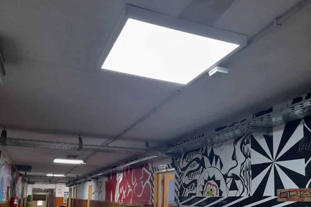 Nueva instalación eléctrica para el edificio de la ESRN 33 y 44 de Bariloche