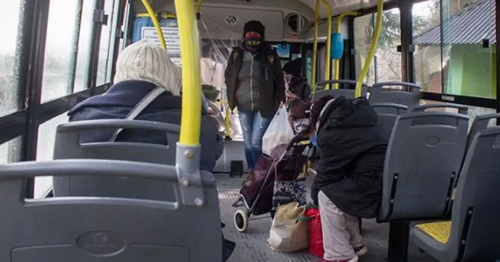 Fuerte reclamo de vecinos de Pampa de Huenuleo por el funcionamiento de las líneas 40/41