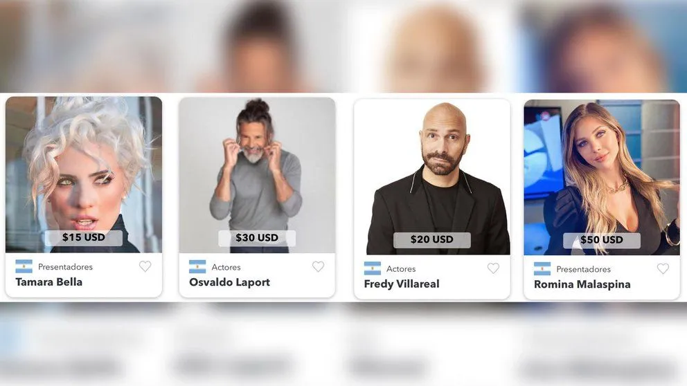 Saludos de famosos pueden costar hasta 150 dólares ¿quiénes están en la lista?