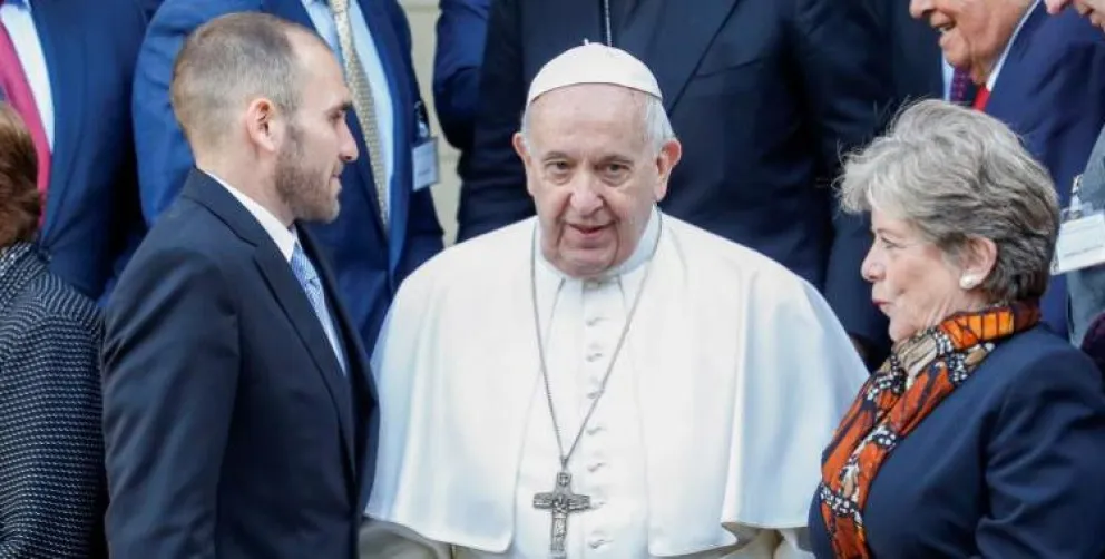 El Papa Francisco recibe al ministro Guzmán para dialogar sobre la situación en Argentina