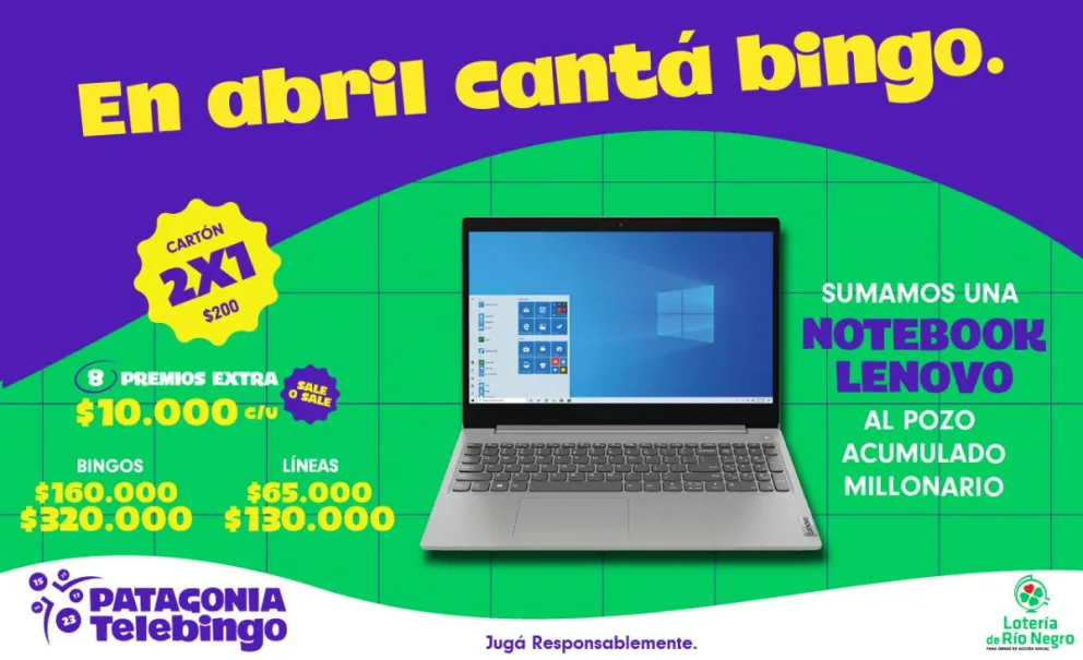Racha ganadora: los premios de Patagonia Telebingo se quedaron en Río Negro