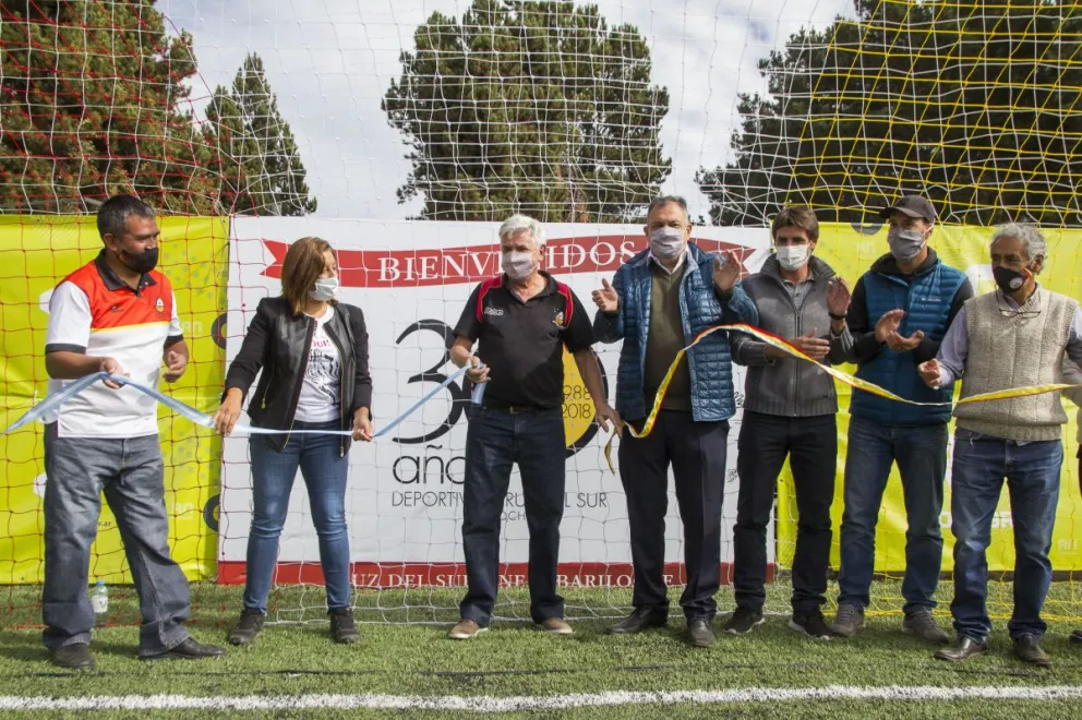 Inauguraron la cancha de Cruz del Sur