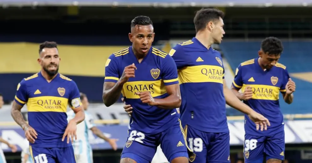 Boca goleó a Atlético Tucumán e ingresó otra vez a zona de clasificación