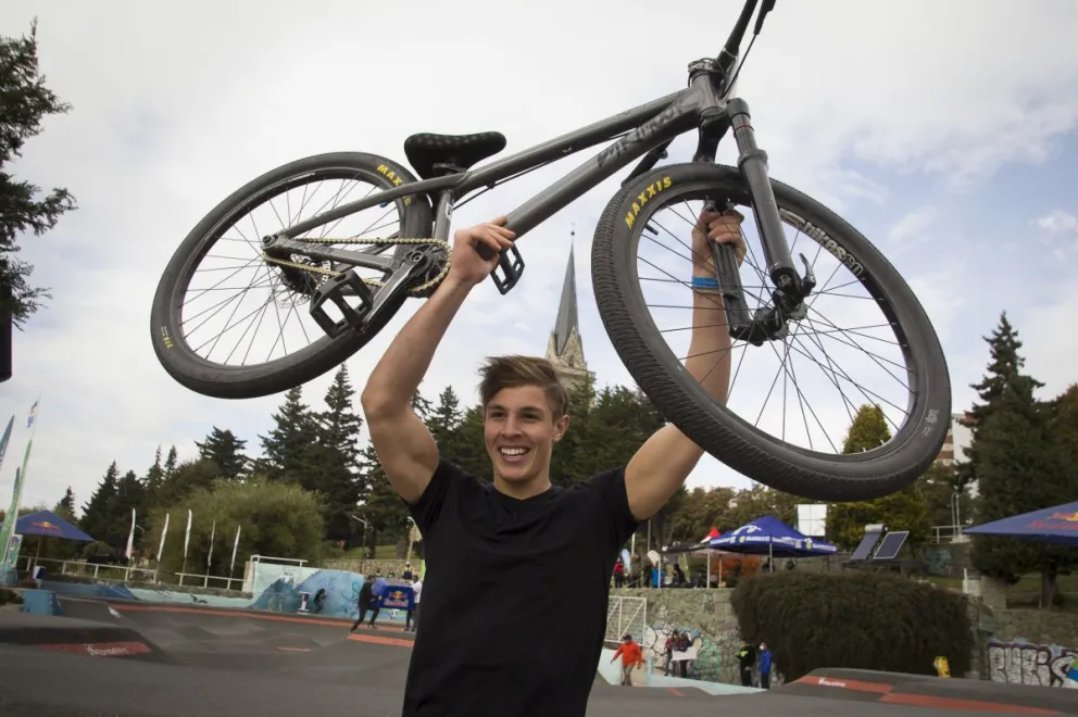 Jerónimo Paisa fue primero en el Pump Track y consiguió un lugar en el Mundial de Austria