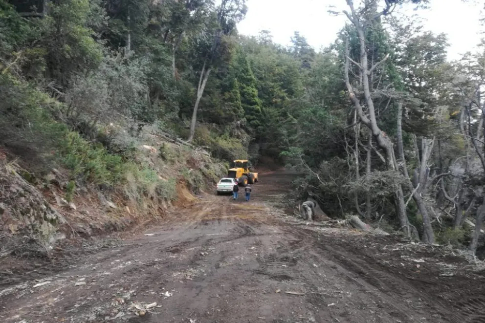 Después del invierno comienza el asfaltado de la ruta a Villa Traful