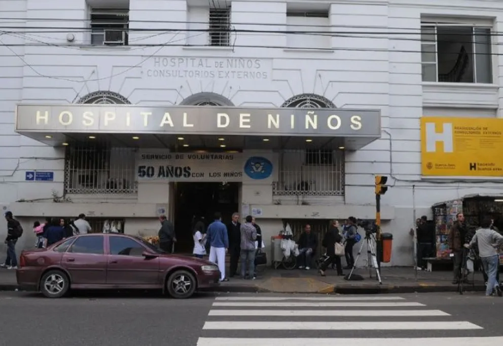 Hay seis niños internados con Covid-19 en el Hospital Gutiérrez, dos en terapia