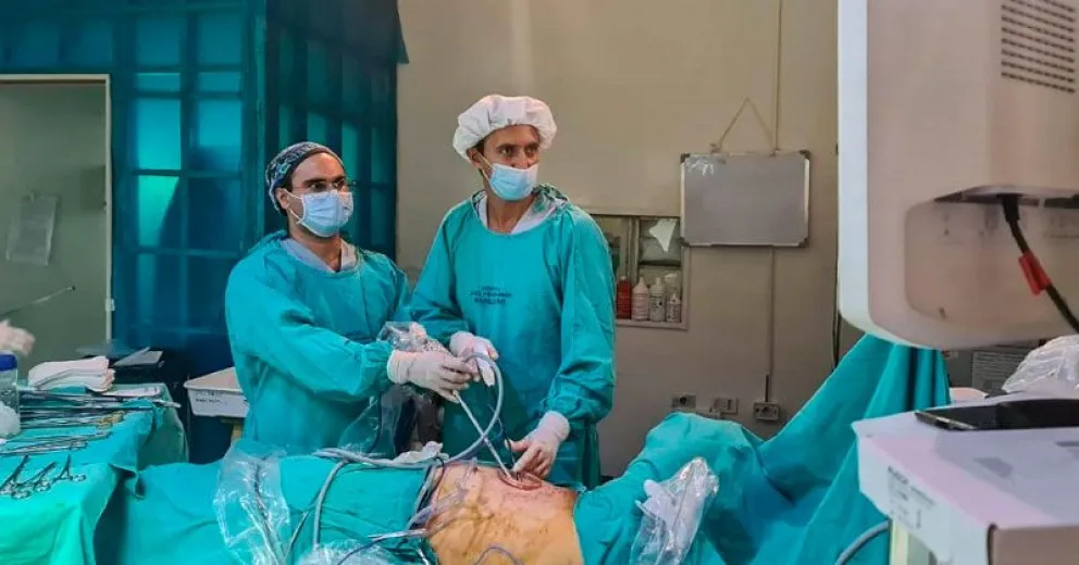En el hospital de Bariloche hicieron una avanzada cirugía de cáncer de pulmón
