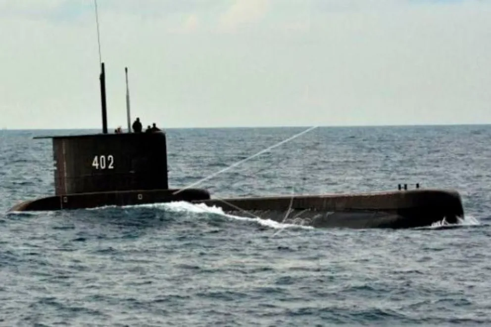 Indonesia informó que el submarino desaparecido en Bali naufragó