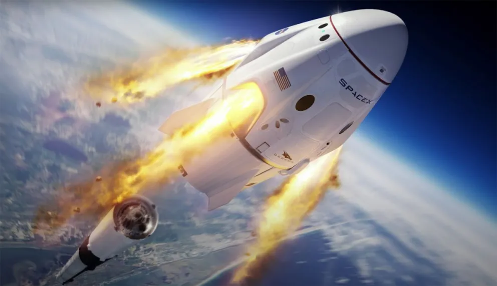 Nave de Spacex tuvo una falla y estuvo cerca de colisionar con un OVNI
