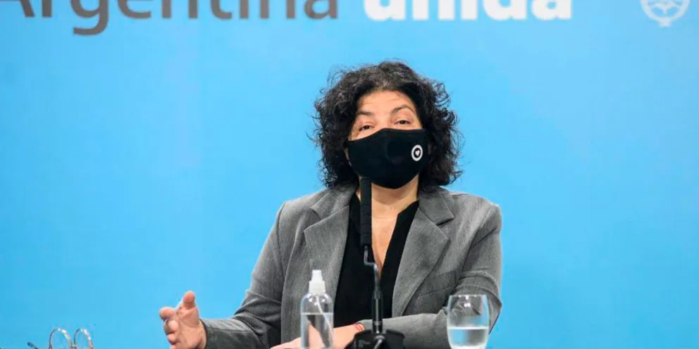 Vizzotti pidió “uso racional” del oxígeno porque la demanda es tres veces más que el año pasado