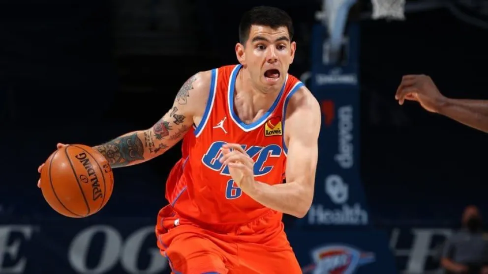 Otro argentino en la NBA: gran debut de Gabriel Deck como jugador de Oklahoma