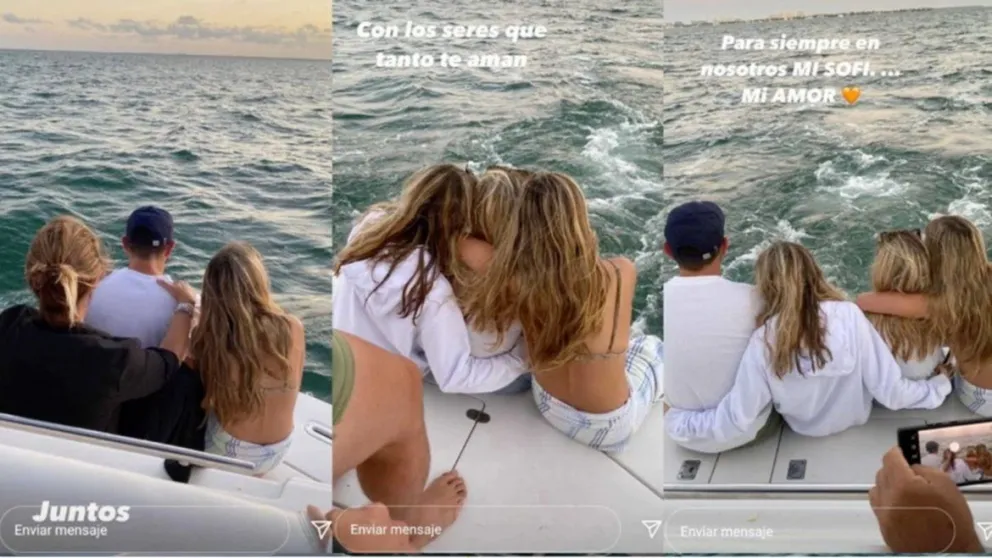 La familia de Sofía Sarkany despidió y lanzó sus cenizas al mar en Miami
