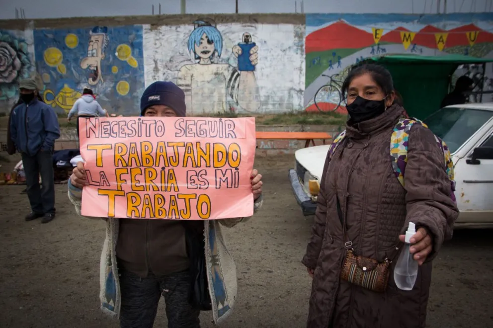 Integrantes de la feria Emaús aseguran que los autorizaron a seguir trabajando