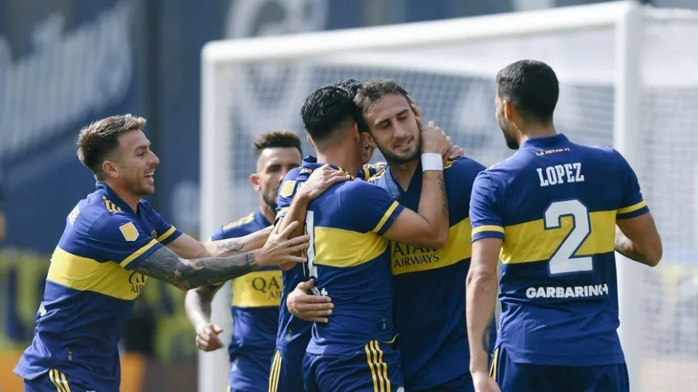 Boca le ganó a Lanús y clasificó a los playoffs de la Copa