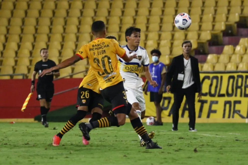 Copa Libertadores: Boca dominaba, pero en un descuido lo perdió en Guayaquil