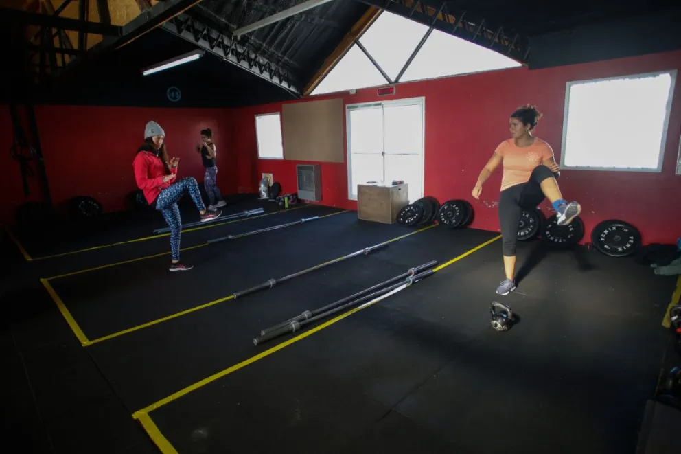 Comenzó a buen ritmo la actividad en los gimnasios