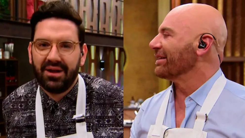 Cruce en Masterchef: qué pasó entre Damián Betular y Germán Martitegui