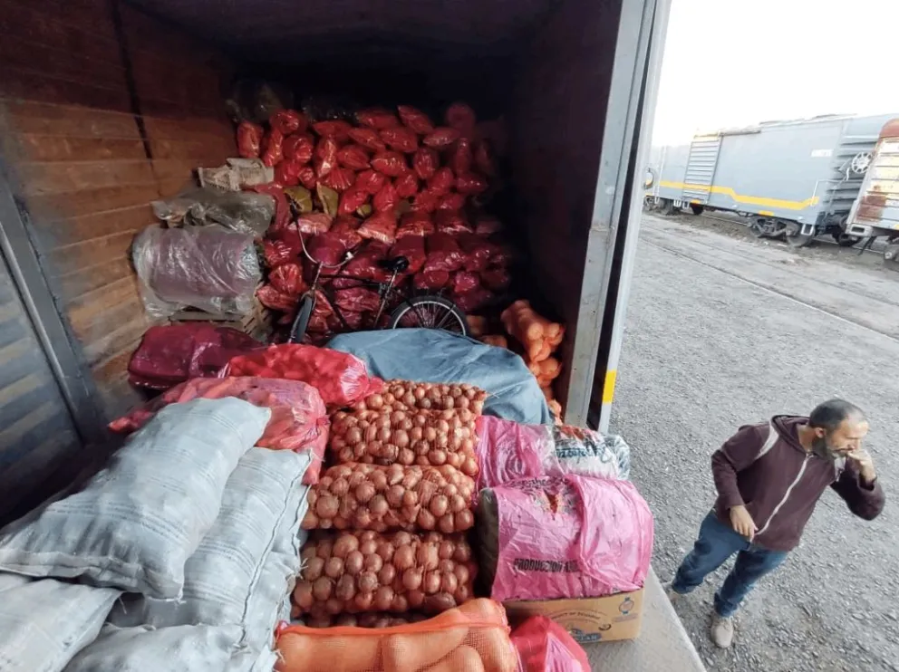 El Mercado Comunitario recibió unas 22 toneladas de verduras agroecológicas