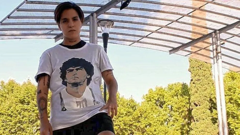 Conoció a Maradona por ser fanática de él y ahora podría ser su hija