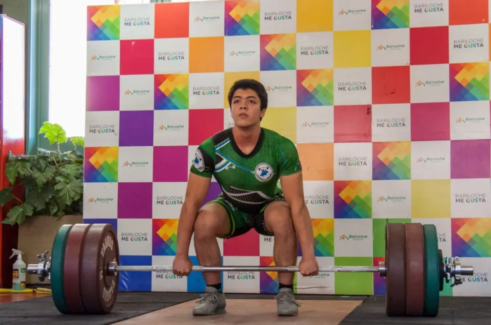 El pesista barilochense Dante Pizzuti, ternado para los premios Olimpia