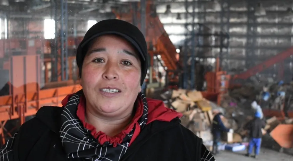 Gladys Pichiñanco y el sueño de recibir residuos clasificados para cambiar la calidad del trabajo