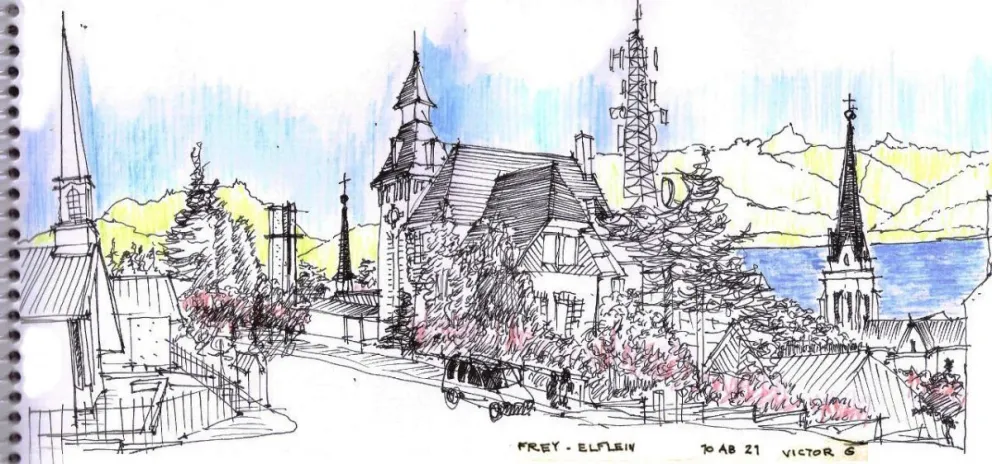 Partió Víctor Gallardo, quien con su lápiz rescataba el patrimonio histórico local