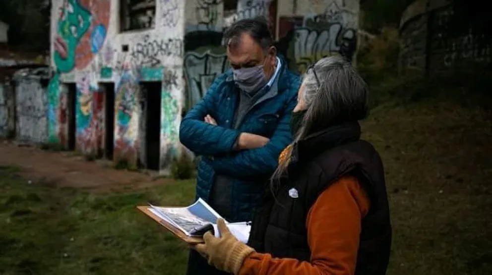 Van a trabajar en mejoras para la costa en la laguna El Trébol