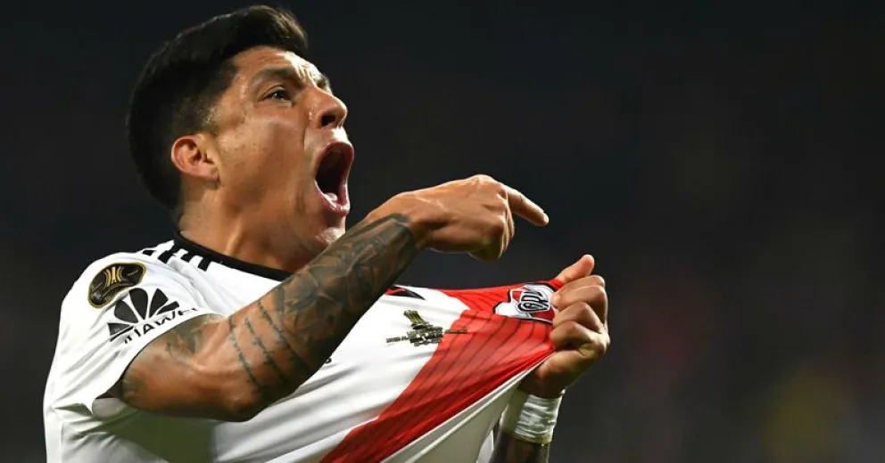 Enzo Pérez, el candidato para ocupar el arco de River ante los colombianos