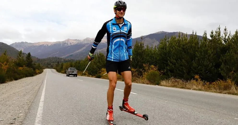 Franco Dal Farra, un barilochense con la mira puesta en los Juegos Olímpicos